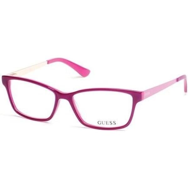 Montatura occhiali unisex-adulto rosa e fucsia Guess rosa