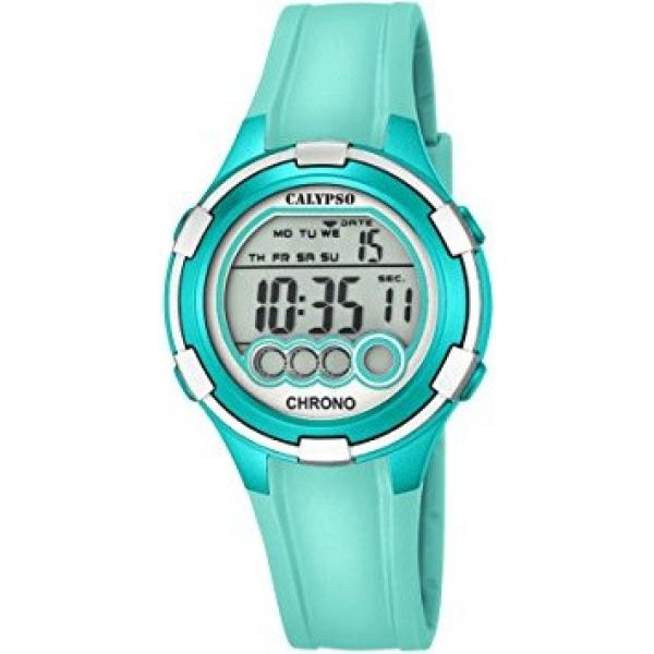 Orologio con cinturino turchese Calypso blu