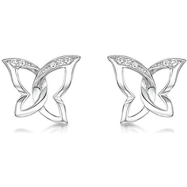 Orecchini in argento 925 Just Jo grigio