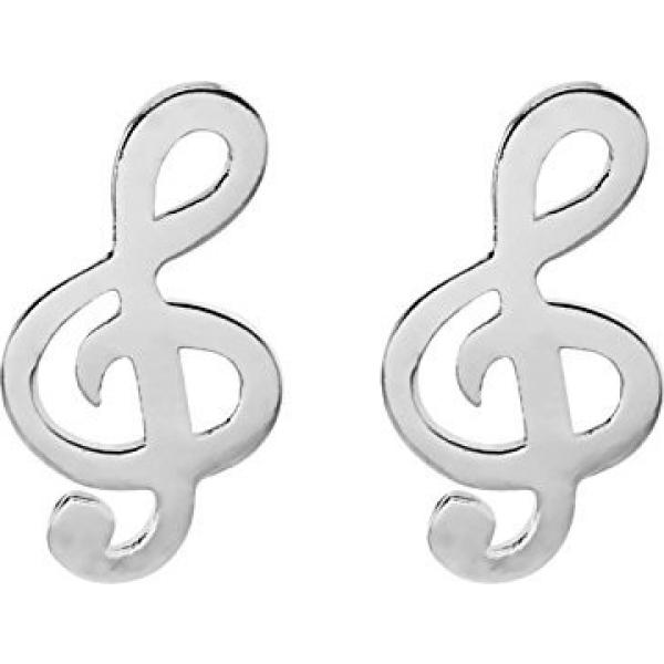 Orecchini in sterling 925 ipoallergenico argento e bianco Tuscany Silver bianco