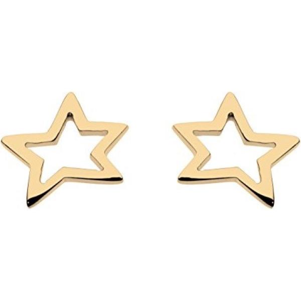 Orecchini argento e oro Dew grigio