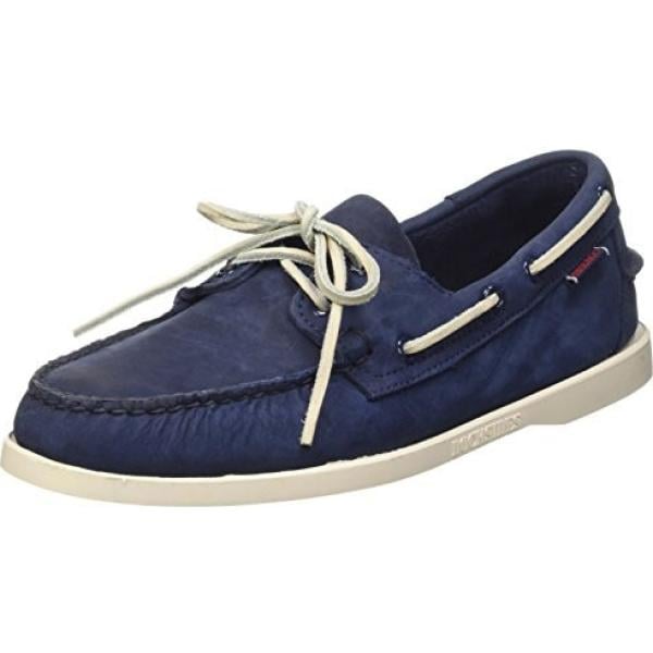Scarpe con stringhe effetto scamosciato blu Sebago blu