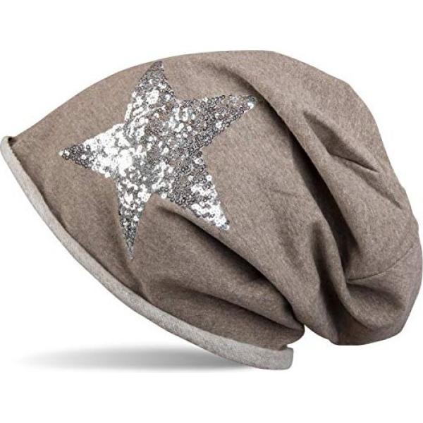 berretti StyleBREAKER grigio a pois