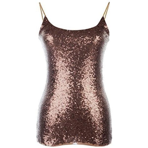 Catena mini glitter senza maniche Anna-Kaci