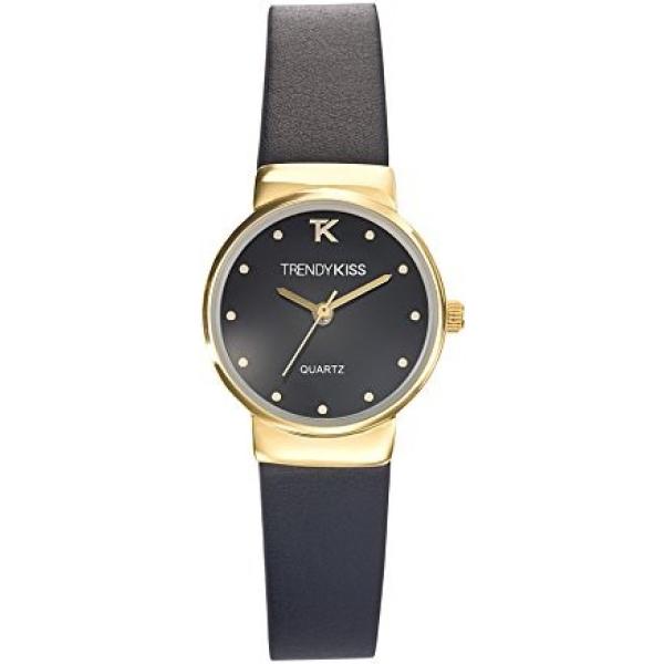 Orologio con cinturino nero Trendy Kiss nero