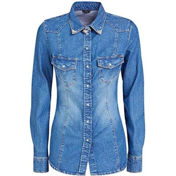 camicie Guess blu
