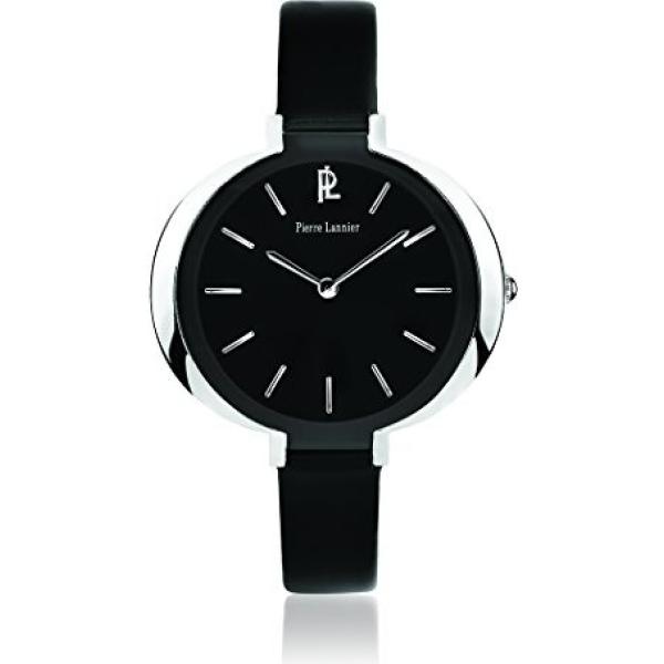 Orologio con cinturino nero Pierre Lannier nero