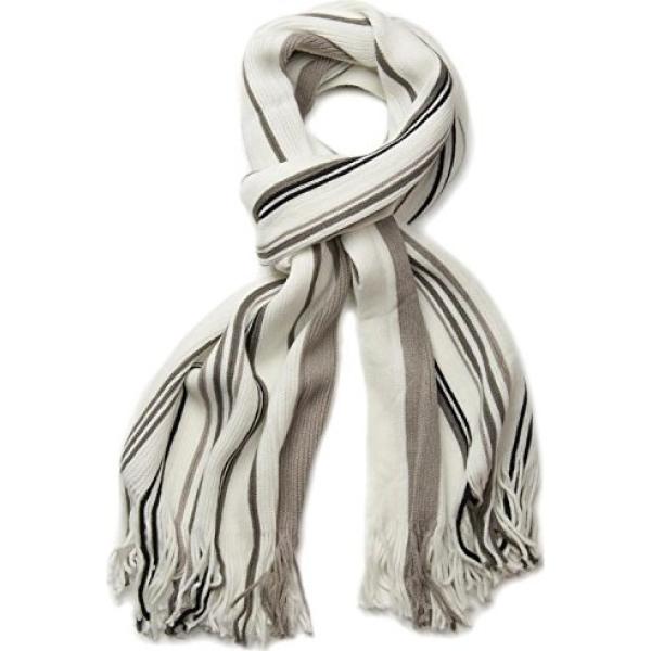 sciarpe StyleBREAKER bianco a righe