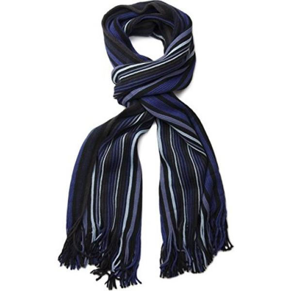 sciarpe StyleBREAKER nero a righe