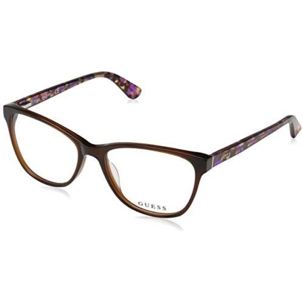 Montatura occhiali unisex-adulto marrone Guess marrone
