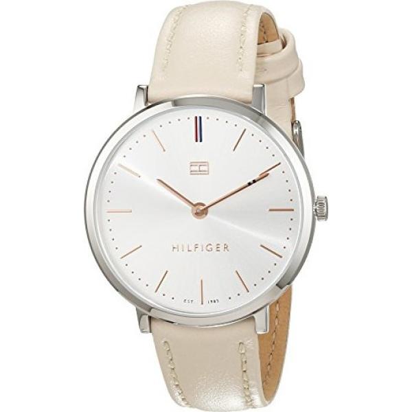 orologi analogici Tommy Hilfiger bianco a righe