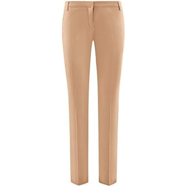 pantaloni Oodji Ultra marrone