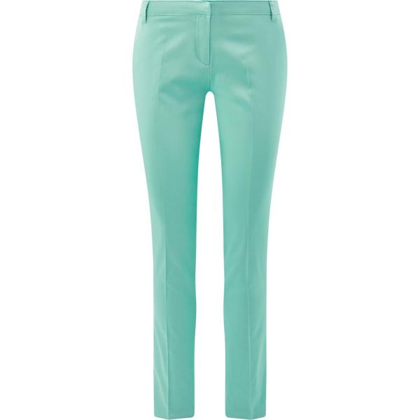 Pantalone aderente turchese Oodji Ultra blu