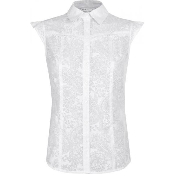 Camicetta aderente bianco Oodji Ultra bianco
