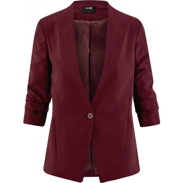 Blazer aderente rosso Oodji Ultra rosso