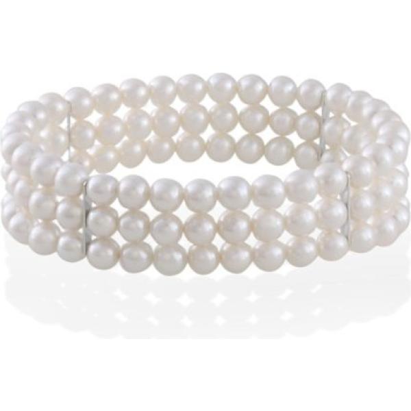 Bracciale con perle in argento 925 bianco Goldmaid bianco