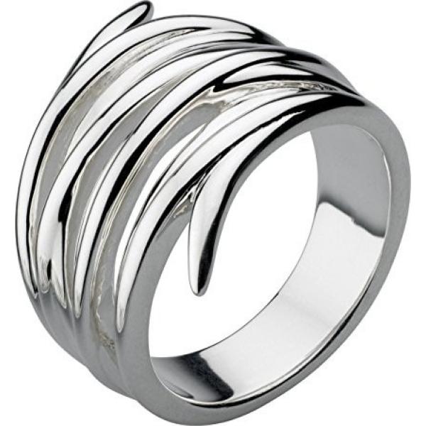 Anello lenti a specchio effetto lucido in argento 925 Kit Heath grigio