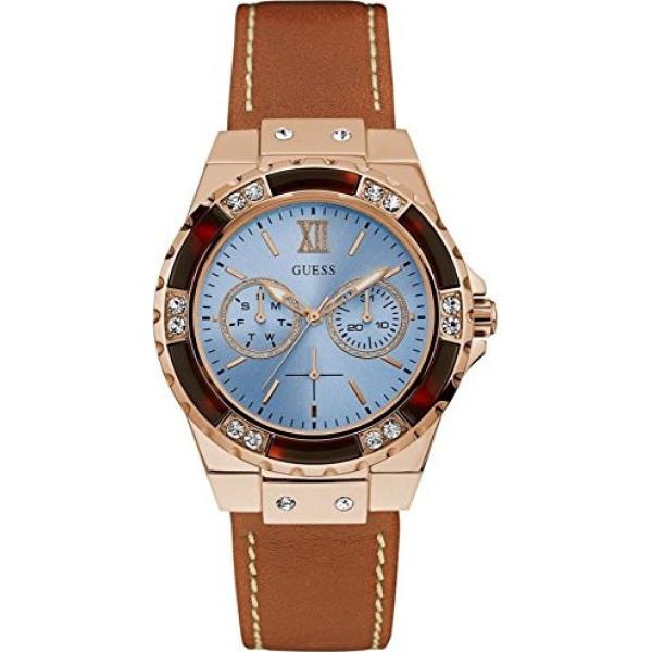 Orologio analogico con cinturino Guess blu