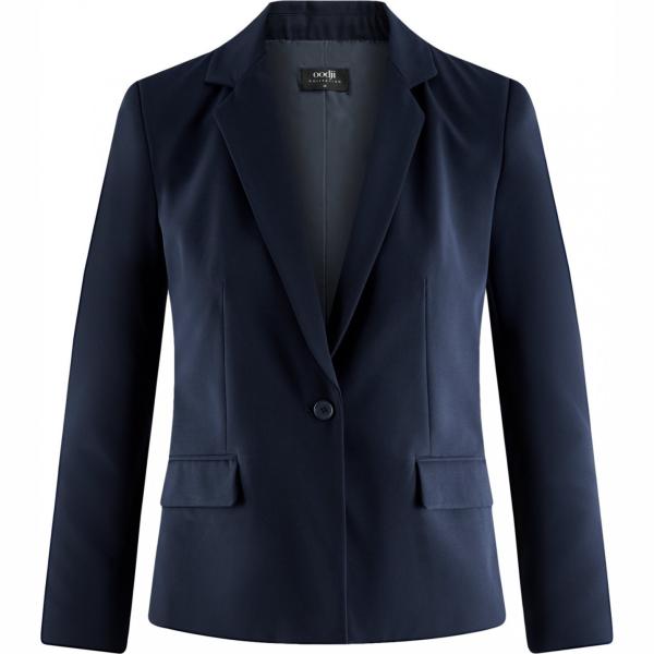 Blazer aderente blu Oodji Collection blu