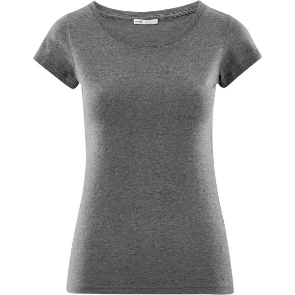 T-shirt aderente grigio Oodji Ultra grigio
