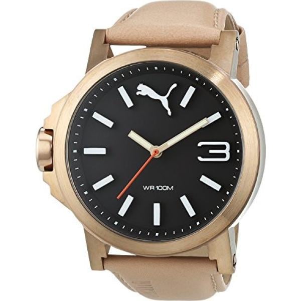 Orologio analogico con cinturino beige Puma Time