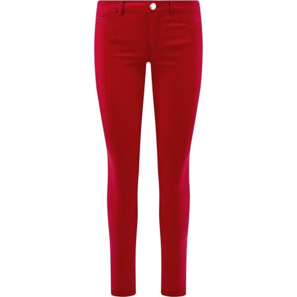 jeans slim fit Oodji Ultra rosso