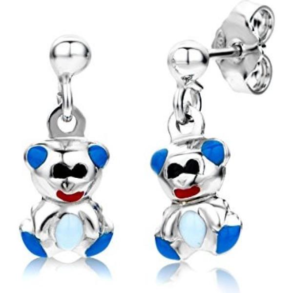 Orecchini in argento 925 multicolore Miore grigio