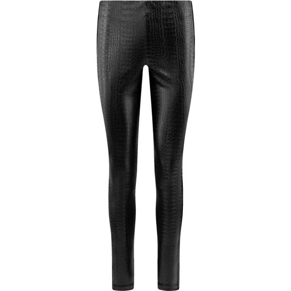 Leggings in in maglia aderente nero Oodji Ultra nero serpente