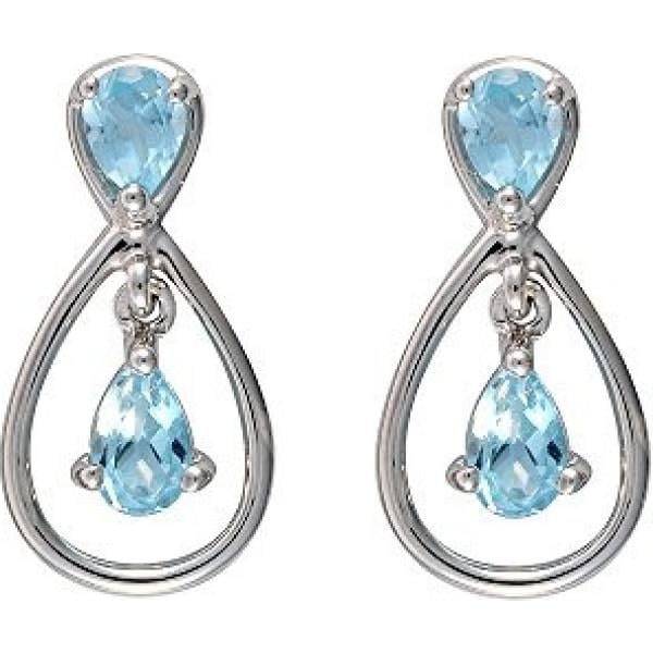 orecchini Ivy Gems blu