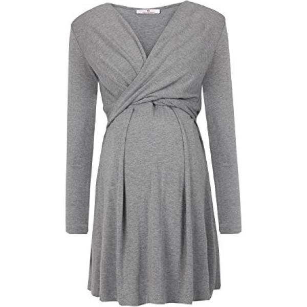 Vestito melange grigio Bellybutton grigio
