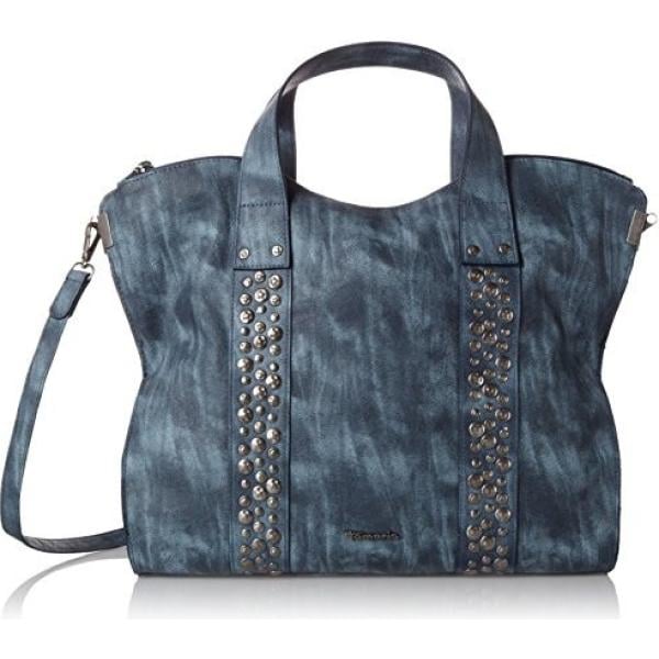 Shopping bag in denim taglia unica blu Tamaris blu