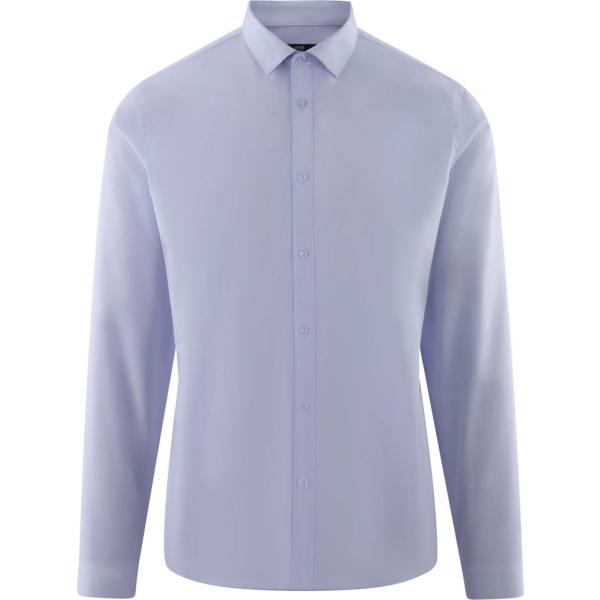 camicie Oodji Ultra grigio