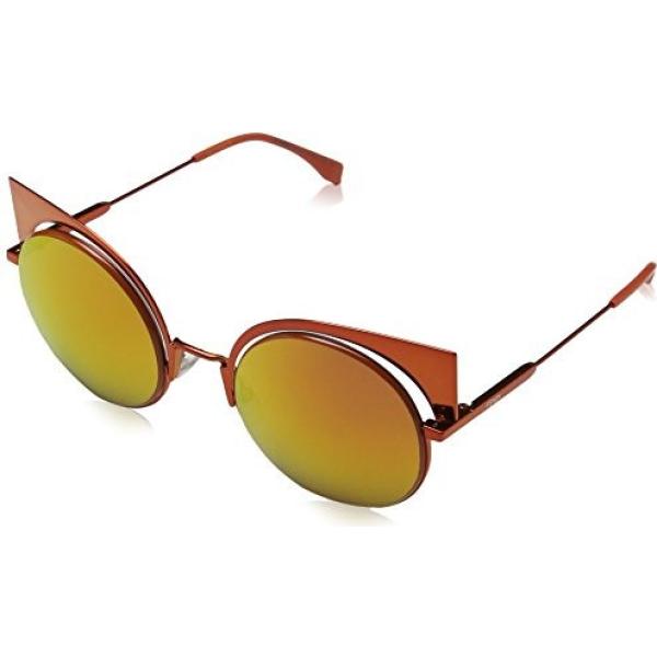 Occhiali da sole arancione Fendi arancione