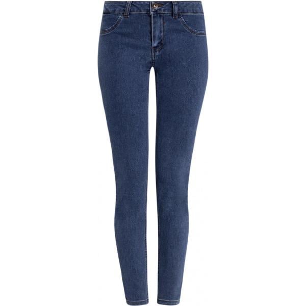 Vestito con stampa in denim aderente blu Oodji Ultra blu con stampe