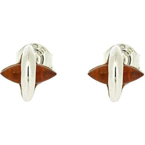 Orecchini in argento 925 argento e arancione Nova Silver grigio