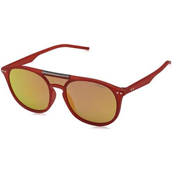 Occhiali da sole unisex-adulto arancione e grigio Polaroid arancione