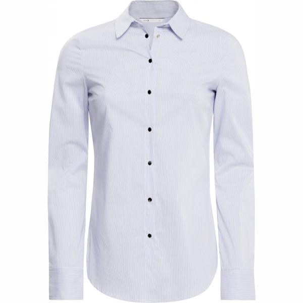 Camicia con bottoni blu Oodji Collection blu
