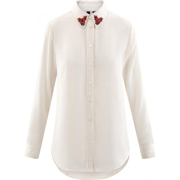 camicie Oodji Collection bianco