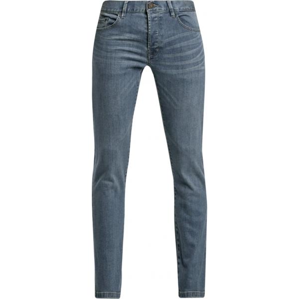 jeans slim fit Oodji Ultra blu