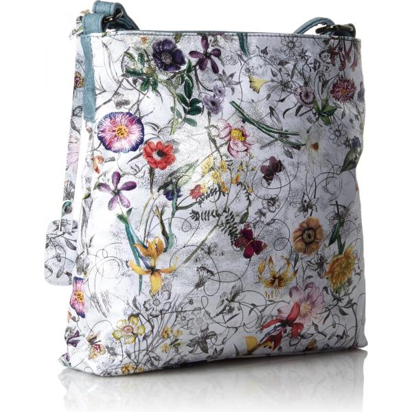 Borsa a spalla con zip multicolore Rieker multicolore