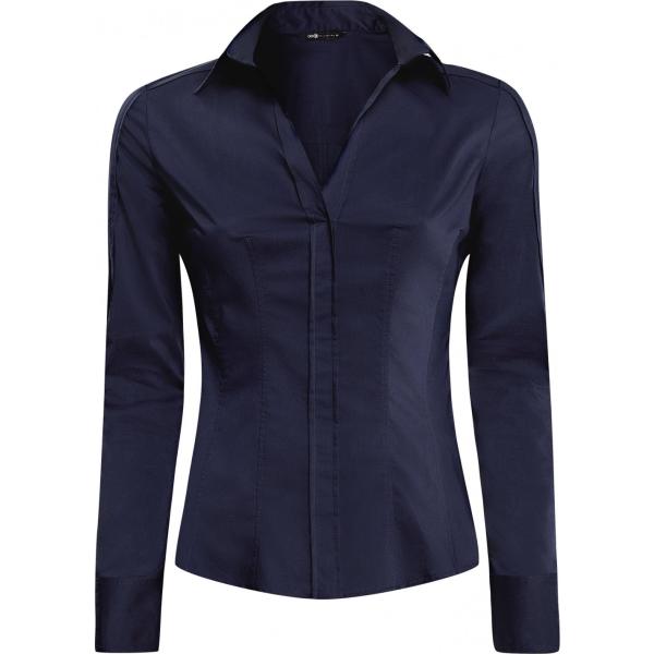 Camicia aderente blu Oodji Collection blu