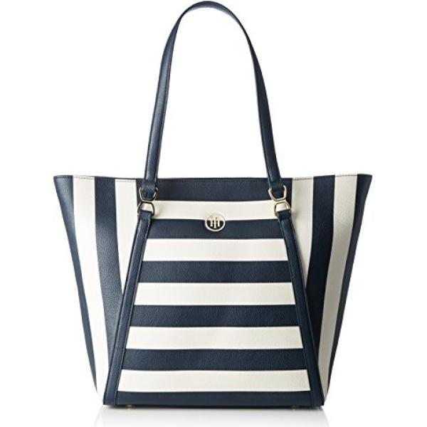 Shopping bag multicolore e rosso Tommy Hilfiger multicolore