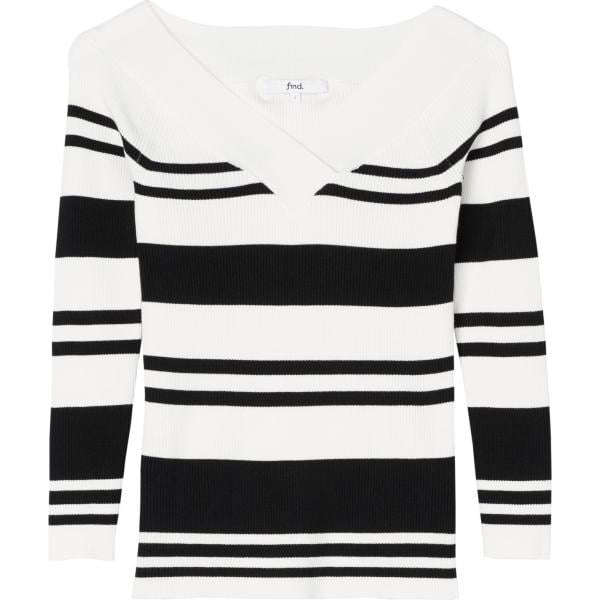 Felpa a righe nero Find nero a righe