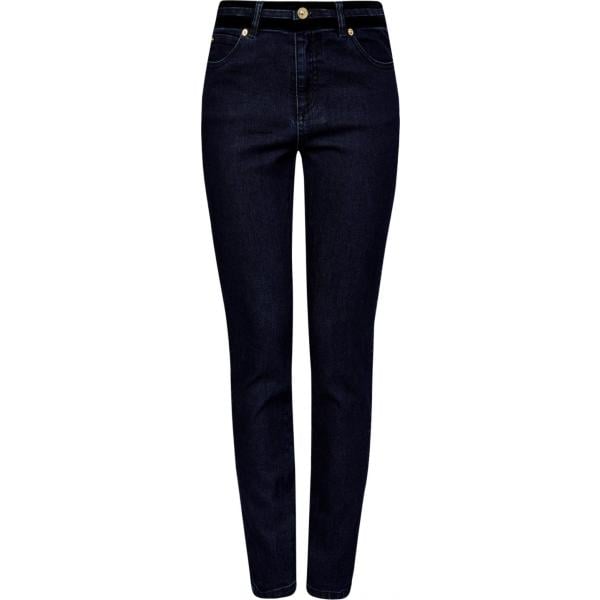 jeans slim fit Oodji Ultra nero a righe