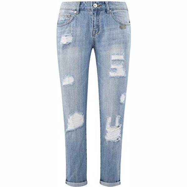 jeans boyfriend Oodji Ultra blu