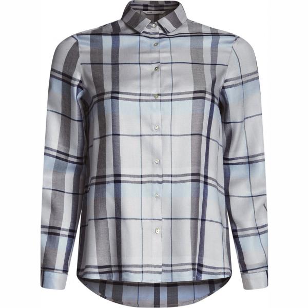Camicetta con stampa aderente grigio Oodji Ultra grigio con stampe