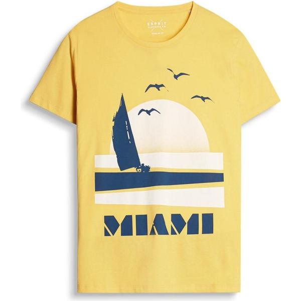 Esprit giallo con stampe