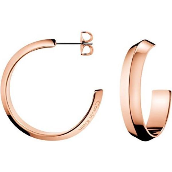 Orecchini in oro rosa Calvin Klein