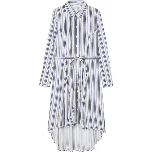 Vestito fantasia colletto classico blu Find blu a righe