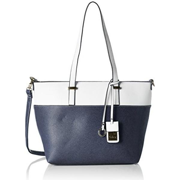Borsa tote con zip blu Gabor blu